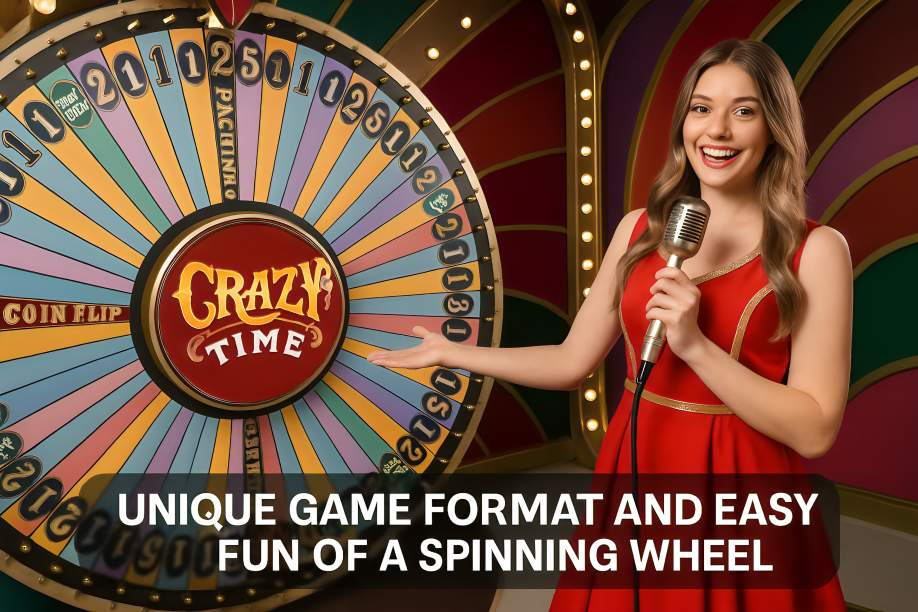 Unique Game Format and Easy Fun of a Spinning Wheel