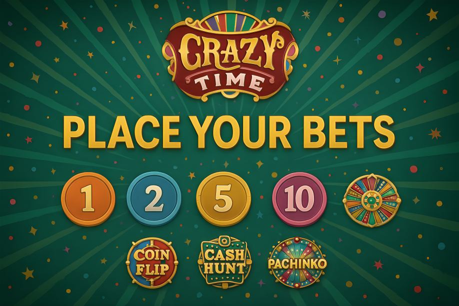 Crazy Time Place Your Bets