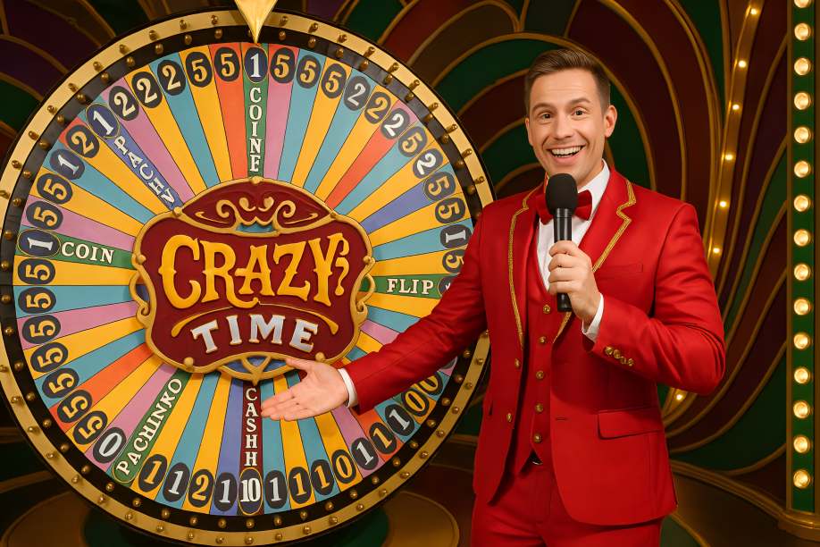 Game Show Format With a Real Host Crazy Time
