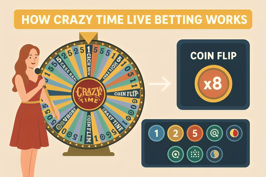 How Crazy Time Live Betting Works