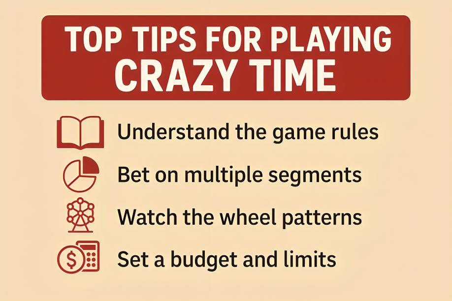 Top Tips for Playing Crazy Time