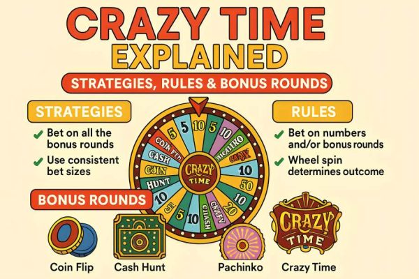 Crazy Time Explained: Strategies, Rules & Bonus Rounds