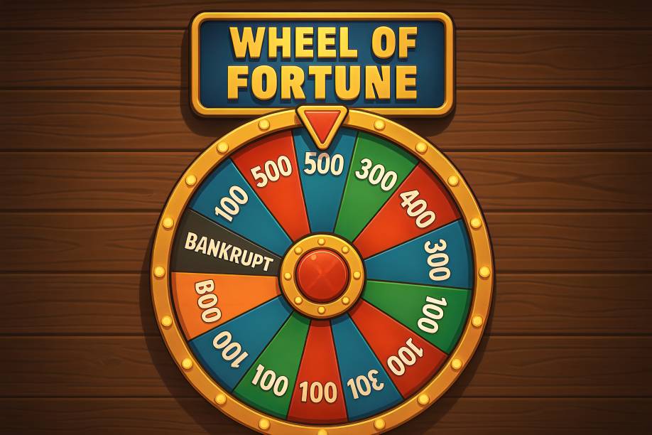 Core Gameplay: Spinning Wheel of Fortune