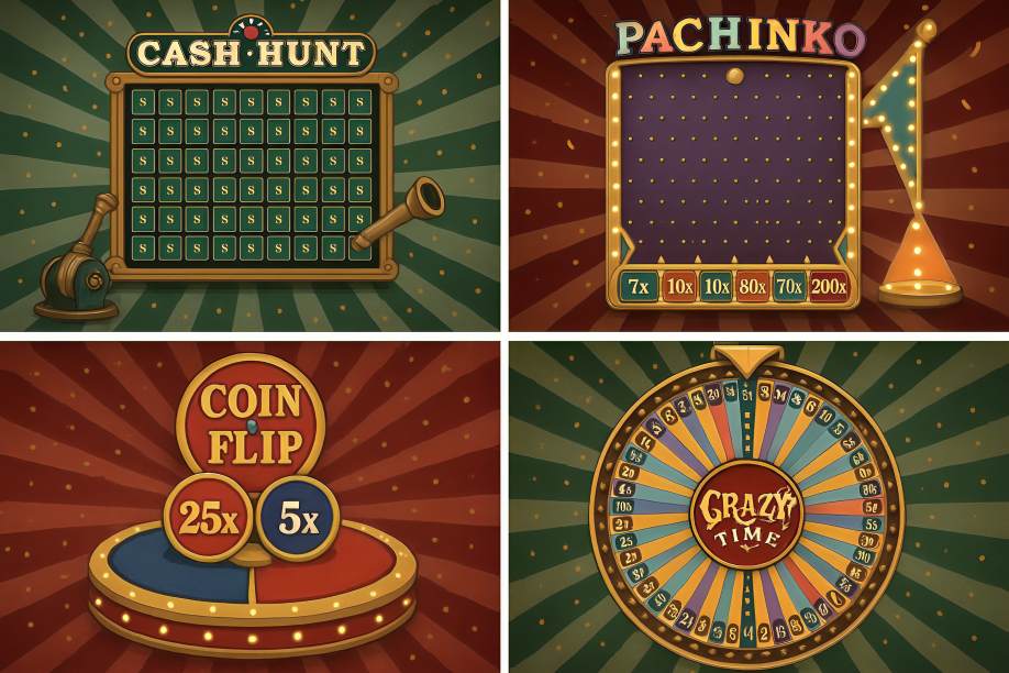 Four Unique Bonus Rounds