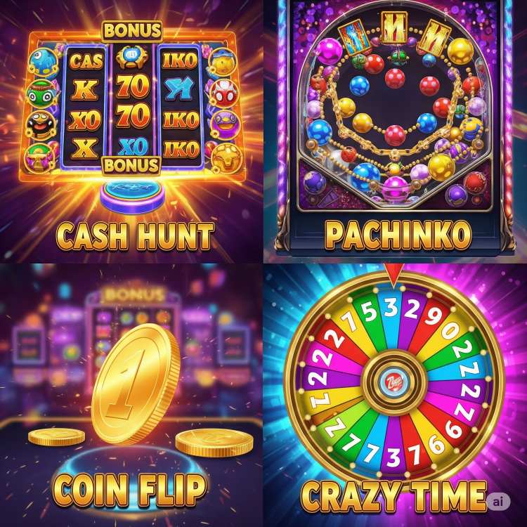 Crazy Time: Heart of Action: Four Incredible Bonus Rounds