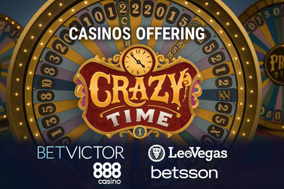 Casinos Offering Crazy Time